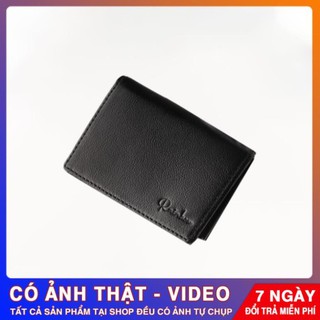 [ DA THẬT CHÍNH HÃNG- NHẬP KHẨU FULL HỘP] Ví namecard/Ví da bò thật hiệu Rainbow RBULW 002