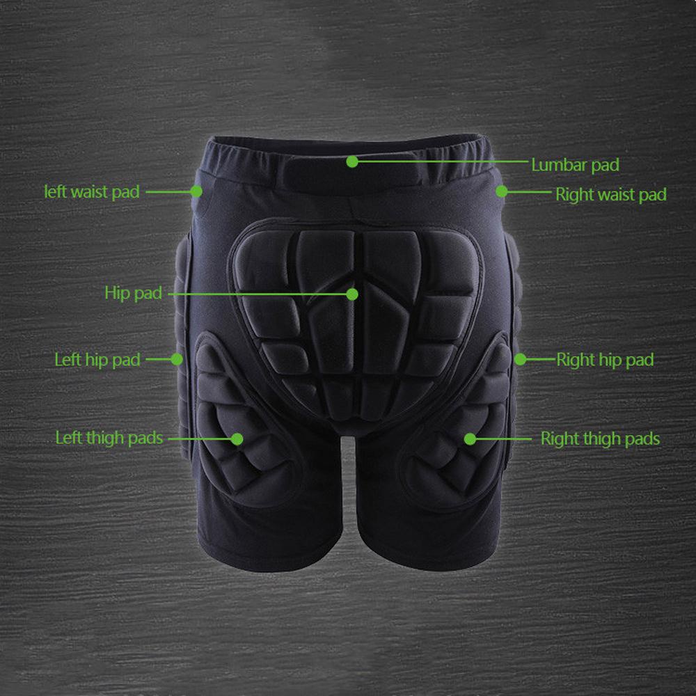 Quần Bảo Vệ Hông Và Hông Khi Chơi Thể Thao Trượt Ván Có Đệm Bảo Vệ An Toàn Size XS-3XL