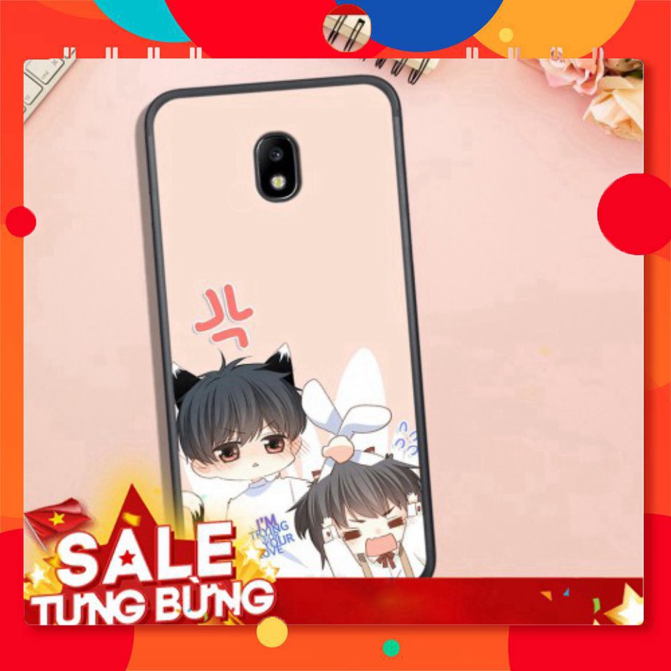 Ốp lưng SAMSUNG J7 Pro - J7 Plus in hình Chibi dễ thương .