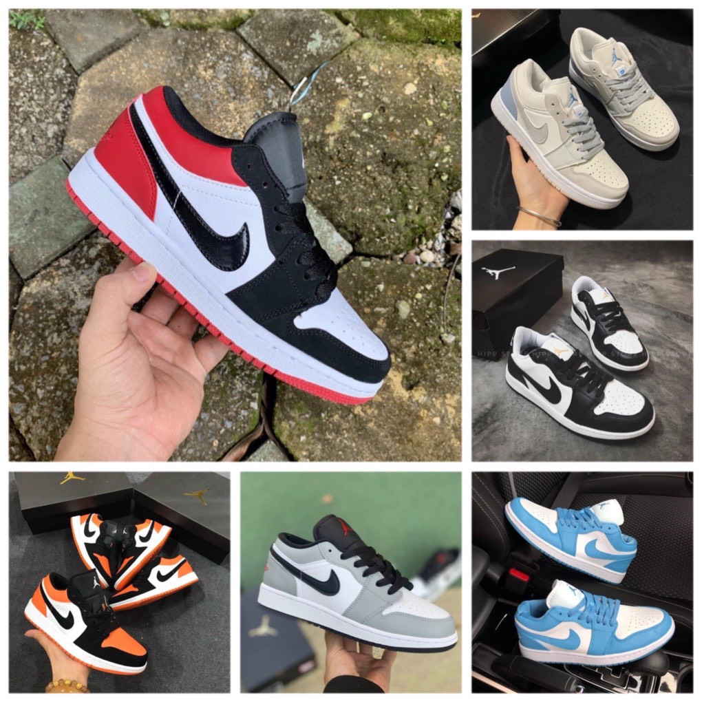 Giày jordan 1 thấp cổ các màu HOT , giày sneaker jodan jd1 đẹp , giày thể thao nam nữ