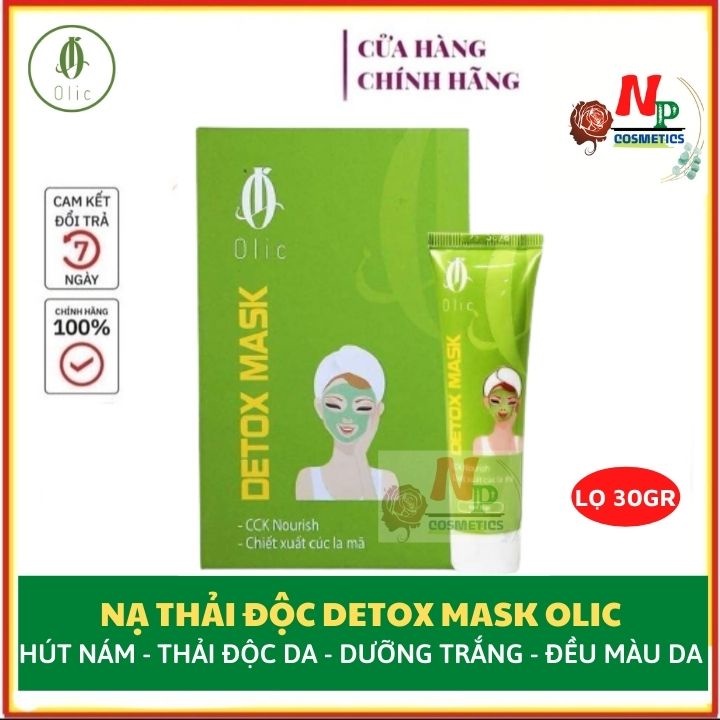 Mặt nạ detox thải độc hút nám Olic chính hãng