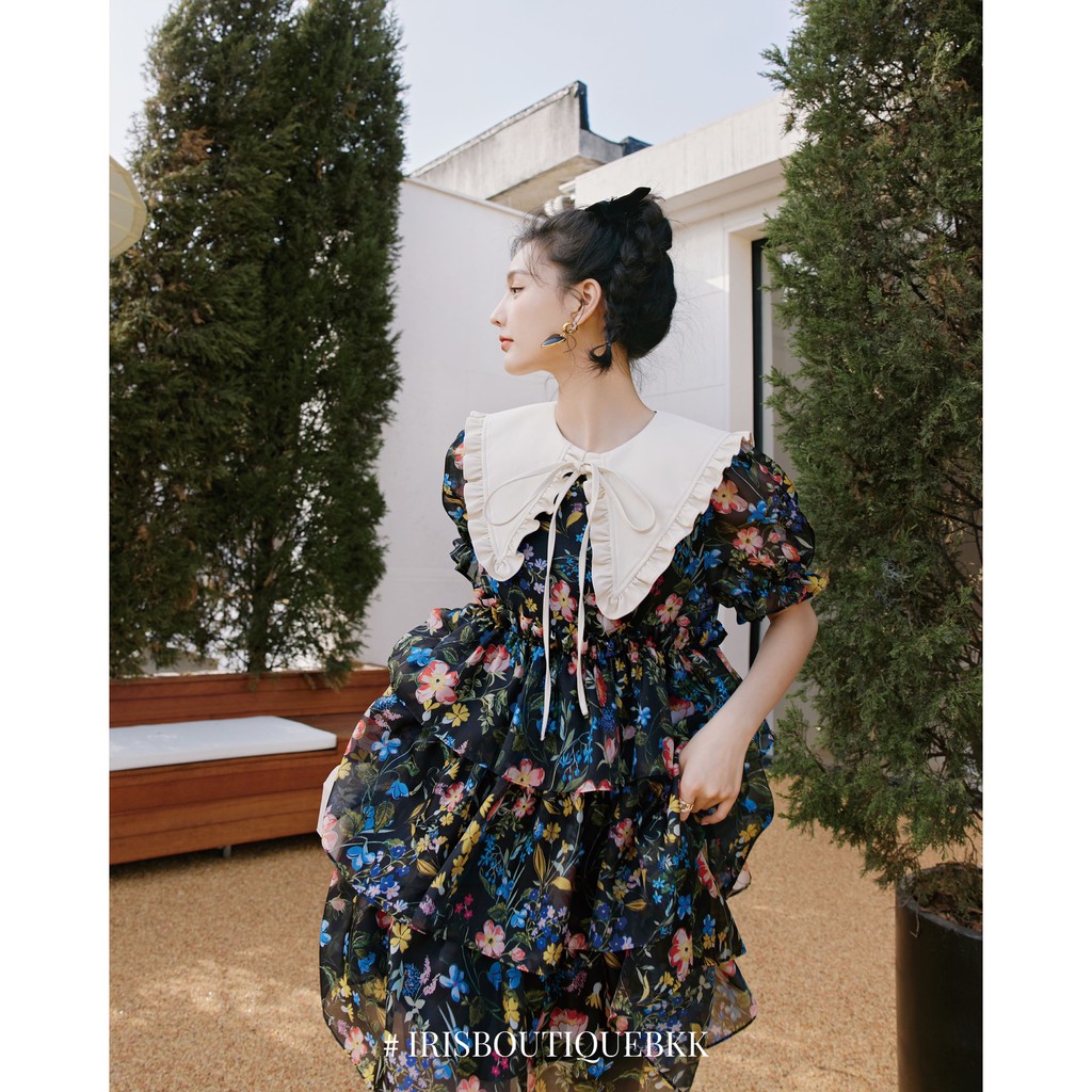 IRIS BOUTIQUE 22/SS ID163 Anila -Đầm baby doll