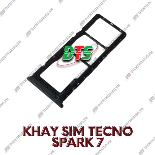 Khay sim Tecno spark 7 / spark 7T đủ màu