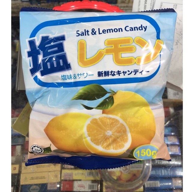 Kẹo chanh muối Salt&amp;Lemon Malaysia 150g