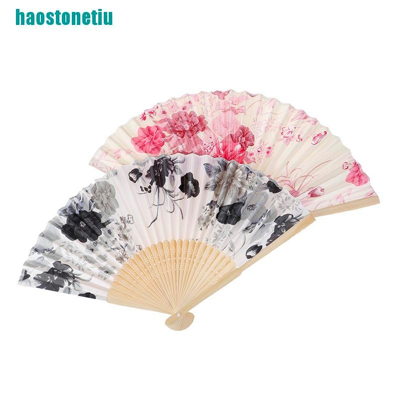 Quạt Lụa Cầm Tay Phong Cách Trung Hoa