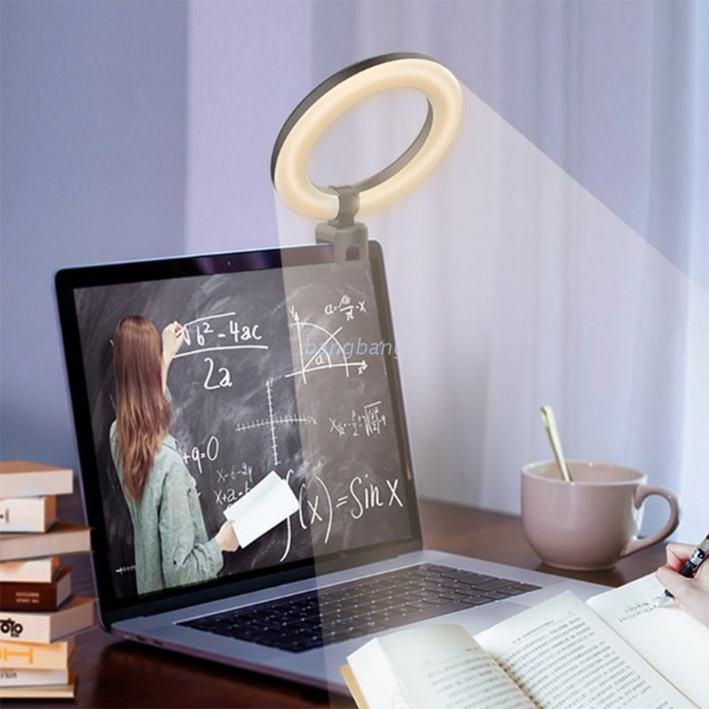 Vòng đèn chụp ảnh có giá đỡ hình tam giác cổng USB 5v