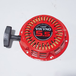 Chụp giật (bộ khởi động) cho động cơ VIKYNO 5.5Hp, 6.5Hp, Honda GX160, GX200 máy phát điện 168/2kw,3kw 5.5Hp