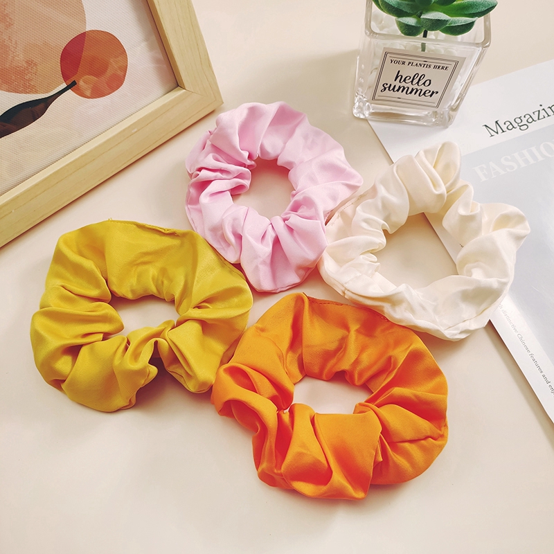 Vòng buộc tóc nhiều màu tùy chọn Retro