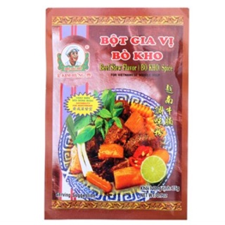 Combo 10 gói Bột gia vị Bò kho Kim Hưng gói 75g