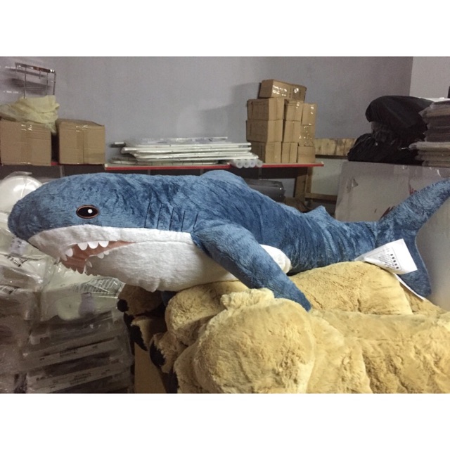 (HM) Thú nhồi bông ikea - cá mập BlaHaJ - chính hãng