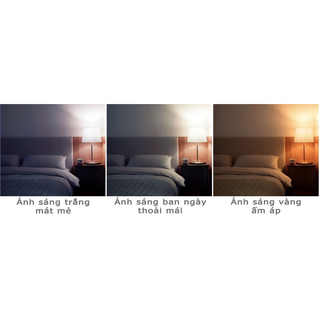 Bóng Đèn LED Xiaomi Mi Smart LED Bulb Essential Điều Khiển App và Giọng Nói Chính hãng FullBox