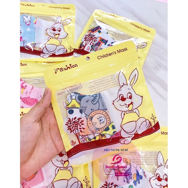 Khẩu trang 3D cho bé - BAABEELAND