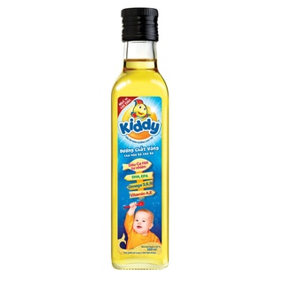 Dầu ăn dinh dưỡng cá hồi kiddy CHAI thủy tinh 250ml cho bé