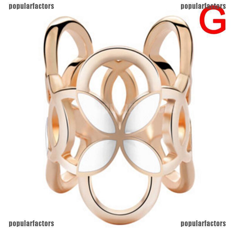 Nhẫn Khóa Khăn Choàng Đính Ngọc Trai Hình Hoa Trà