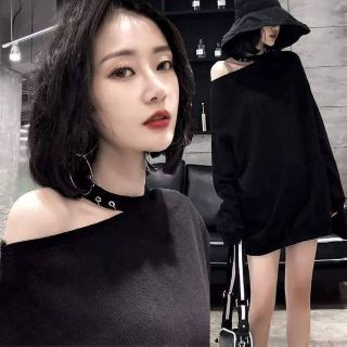 Combo áo len, váy len gân, áo choker