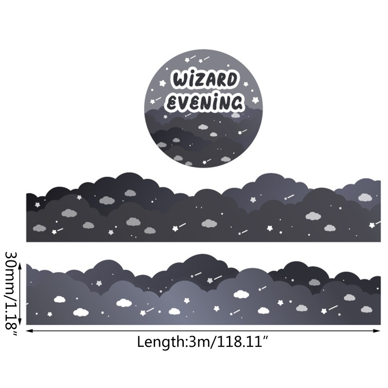 Cuộn Băng Washi Họa Tiết Hoạt Hình Dùng Trang Trí Album DIY