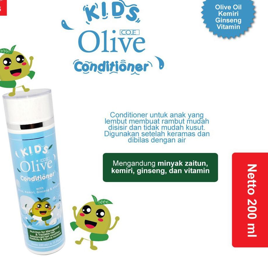 (Hàng Mới Về) Dầu Gội Đầu Olive Coe Cho Trẻ Em Condi Qt1