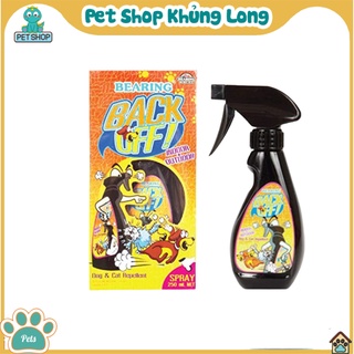 Back off bearing - xịt xua đuổi chó mèo phóng uế bừa bãi 250ml