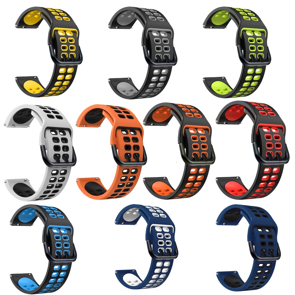 Dây Đeo Silicon Nhiều Màu Cho Đồng Hồ Thông Minh Xiaomi Watch Color 2/Mi