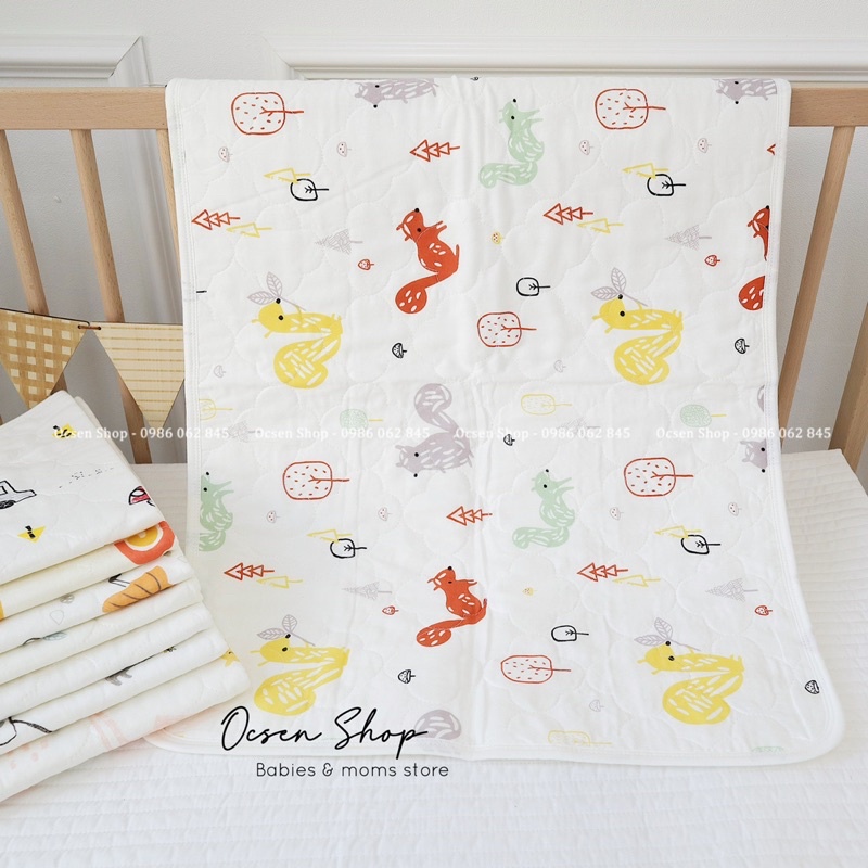 Lót chống thấm 5 lớp Muslin Tree