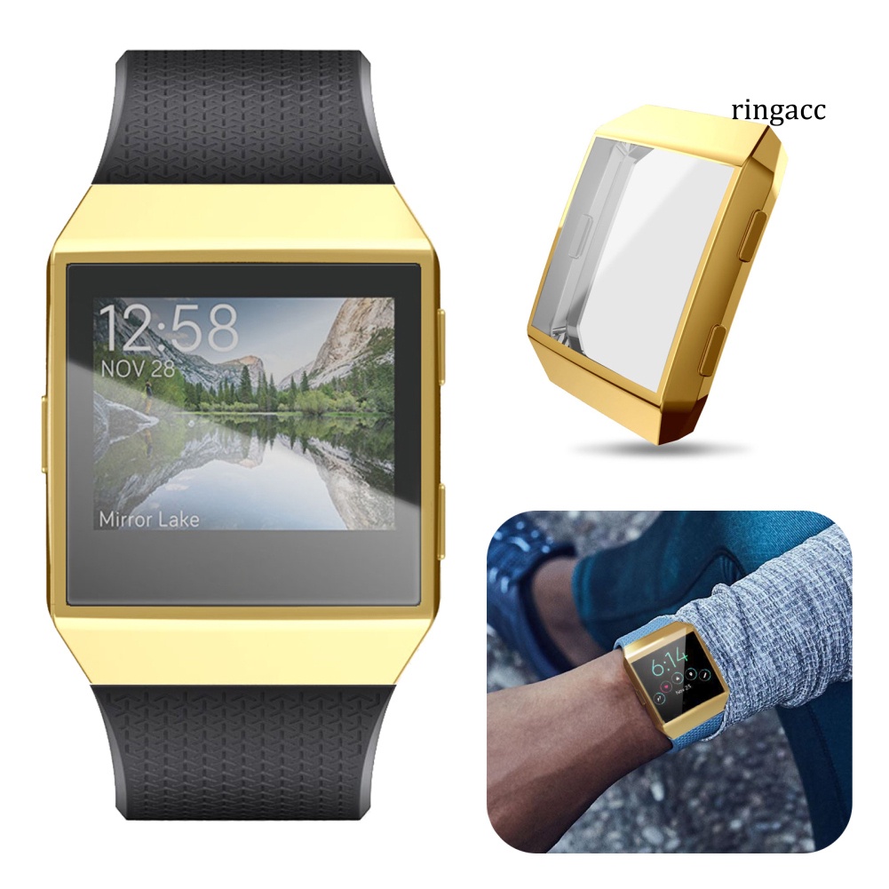 Ốp bảo vệ màn hình siêu mỏng cho đồng hồ thông minh Fitbit Ionic