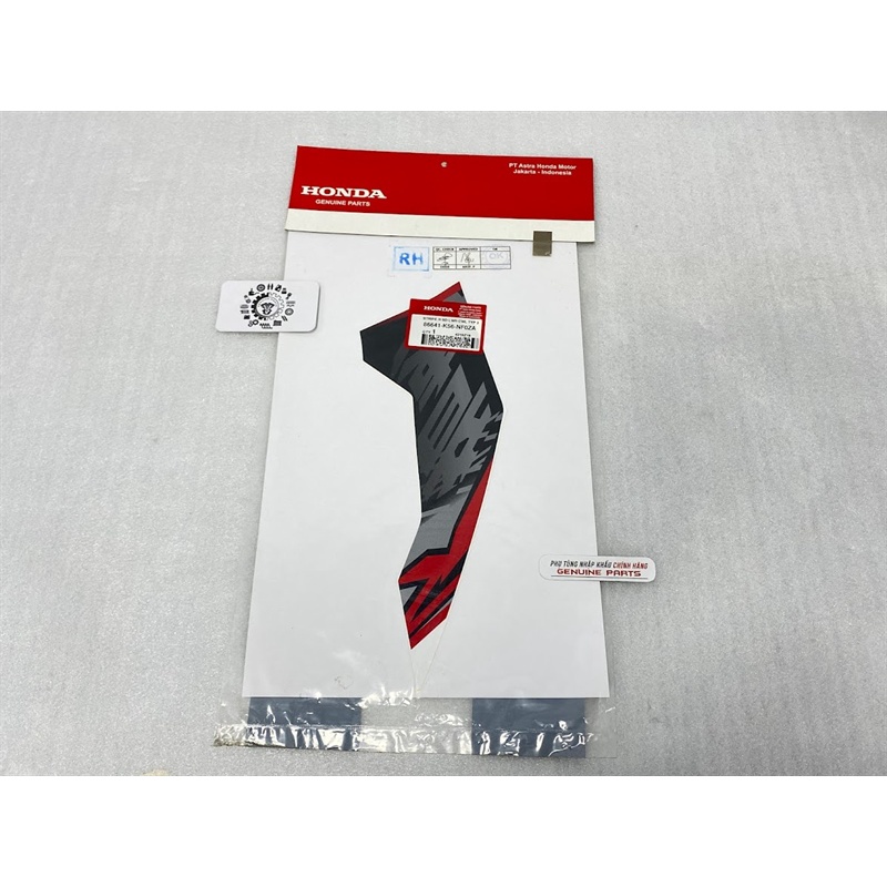 Bộ tem SONIC 150 2019 trắng đỏ đen nhập khẩu Honda Indo