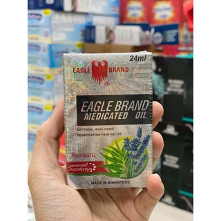 Dầu gió trắng con ó mỹ eagle brand medicated oil 24ml