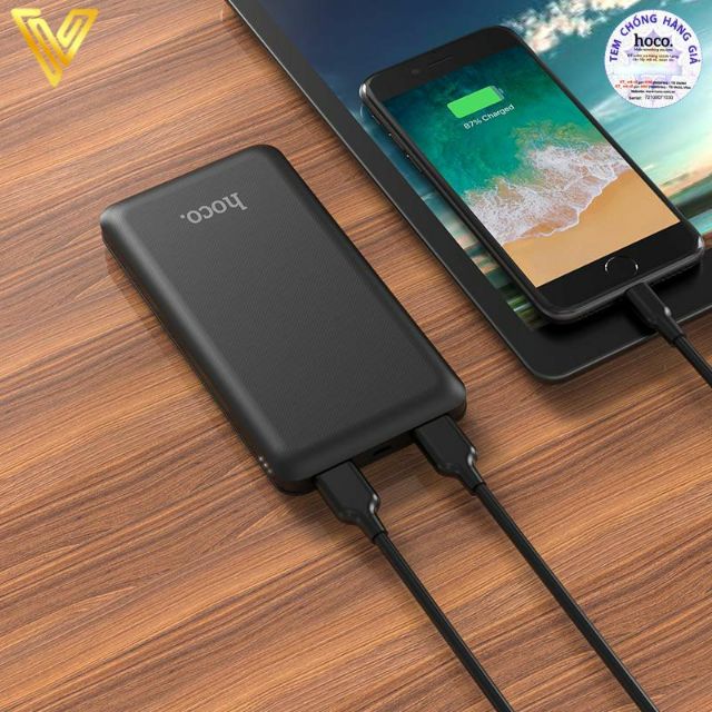 Pin sạc dự phòng HoCo chính hãng_10.000 mAh mỏng đẹp