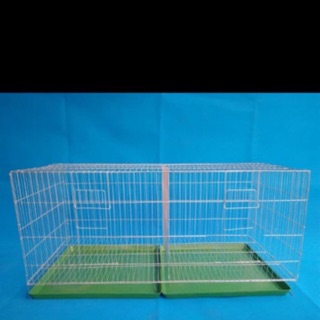 Lồng gà con bồ câu 100 x50 kèm 2 khay hứng phân hàng đẹp