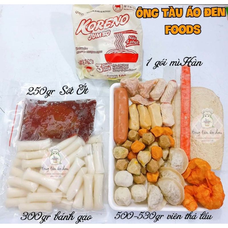 Set lẩu tok 15 món