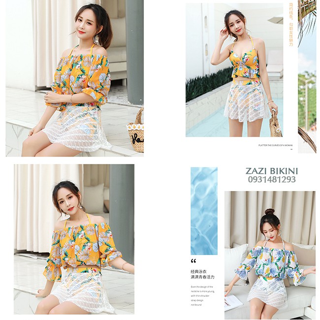 Áo Tắm 2020 Cực Hot - Bikini 3 Mảnh Gợi Cảm TN07 | Zazi Biniki | BigBuy360 - bigbuy360.vn