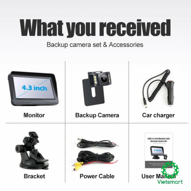 Màn hình taplo IPS AHD+camera lùi AHD FullHD cao cấp chất lượng cao siêu nét cho xe hơi | BigBuy360 - bigbuy360.vn