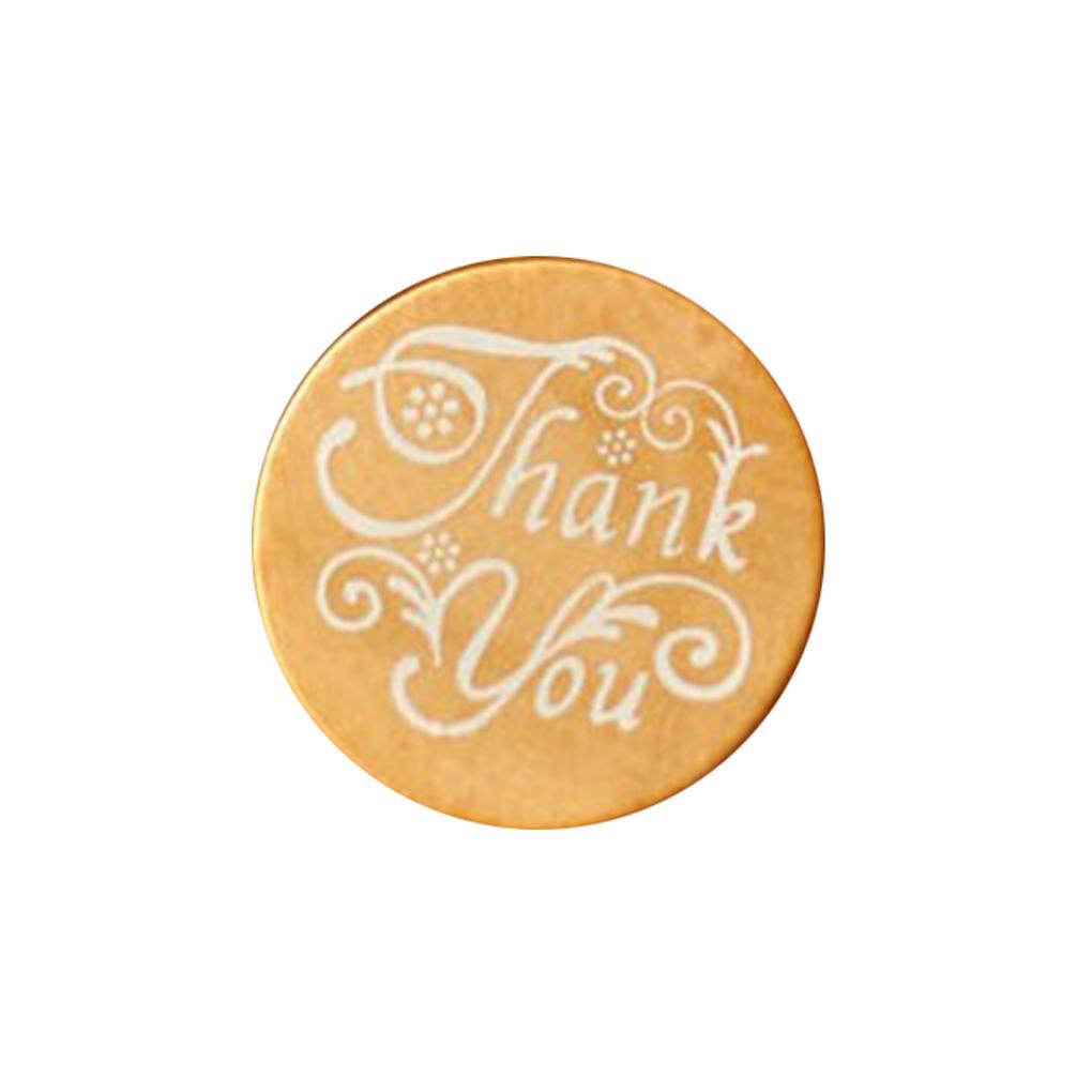 (runbu) Con Dấu Gỗ Hình Tròn In Chữ Trang Trí Thiệp Sinh Nhật / Tiệc Tùng Cho Bé