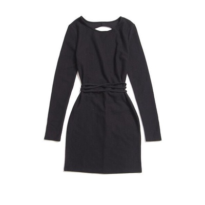 Đầm body thun gân F21 D1125