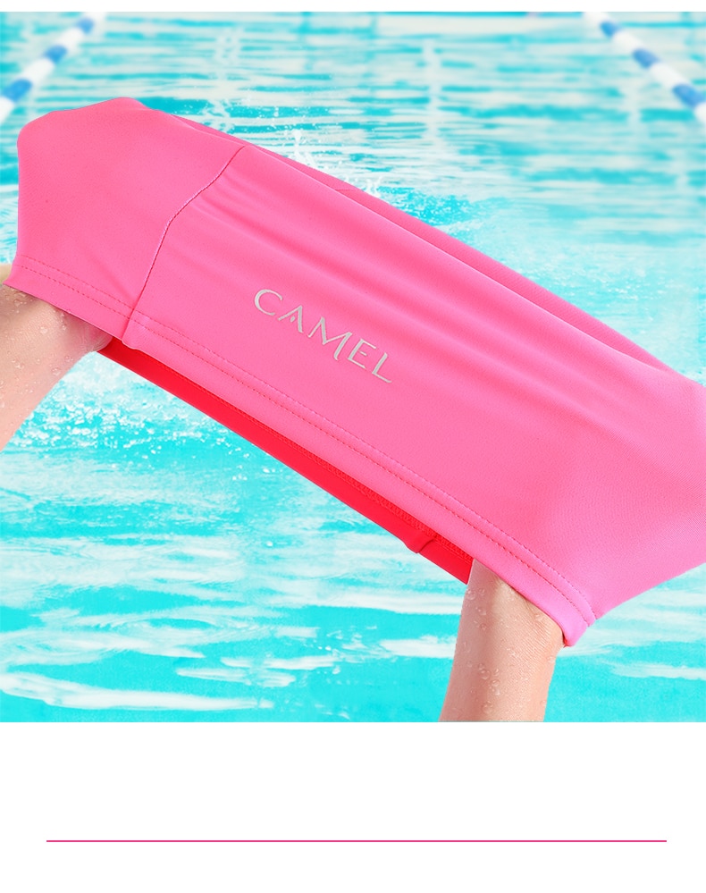 Mũ bơi CAMEL bảo vệ tai màu sắc đơn giản chất lượng cao