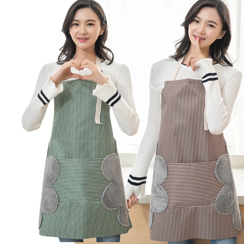 Tạp Dề Chống Thấm Nước Phong Cách Nhật Bản Cho Nữ