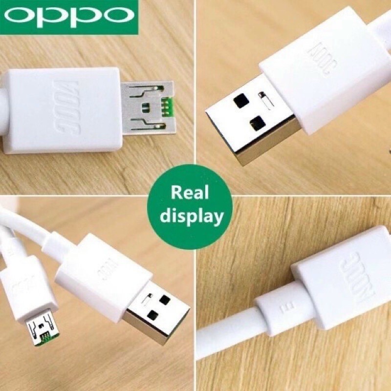 Bộ Sạc Nhanh VOOC 3.0 Zin New - 20w, Sạc OPPO chân TypeC và MicroUSB - Bảo Hành 1 Đổi 1