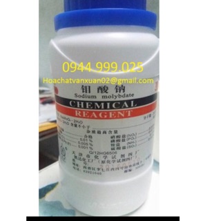 Hoá chất sodium molybdate natri molybdat Na₂MoO₄ lọ 500g
