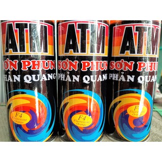 (Chính hãng) Sơn Xịt Phản Quang Cam ATM F4
