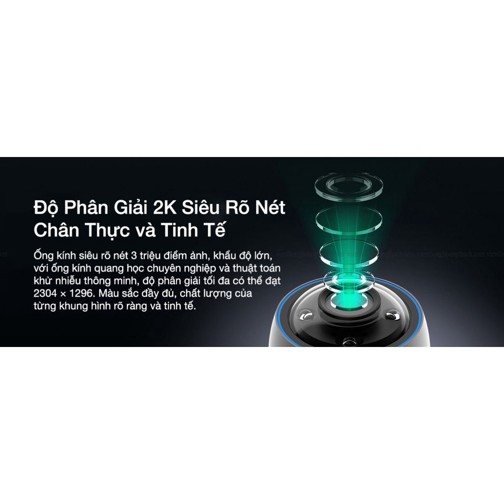 Camera IP WIFI EZVIZ H3 2K 3MP, Full HD 3.0MP, Đàm Thoại 2 Chiều, H3 3MP Chuẩn H.265, Thông Minh - VTS Store