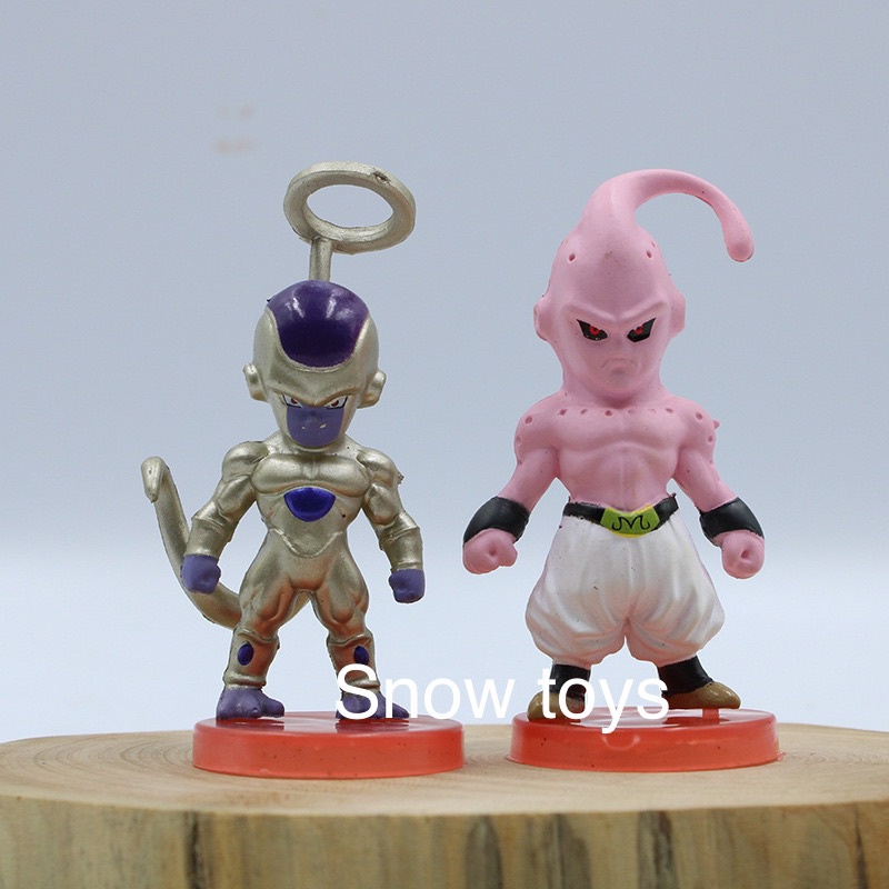 Mô hình Dragon Ball 16 - Songoku Son Goku Rose Vegeta Gotenks Gohan Broly Majun Buu Frieza Vegeto - 3cm x 7cm