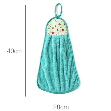 Khăn Tay ANAEAT Bằng Nhung San Hô Lau Tay/ Lau Bát Đĩa Thấm Nước Không Xơ