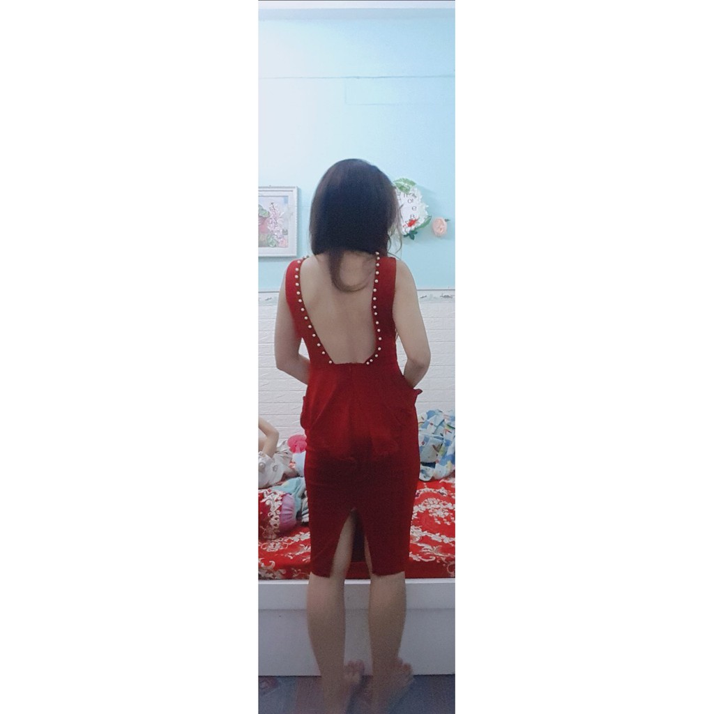 Thanh lý 1 đầm tiệc sang trọng size S