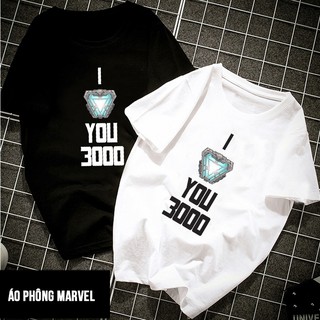 Áo thun ngắn tay Hot Trend 2019 - Áo ILOVEYOU 3000 - Áo thun unisex tay ngắn form rộng vải cotton thoáng mát - Full size