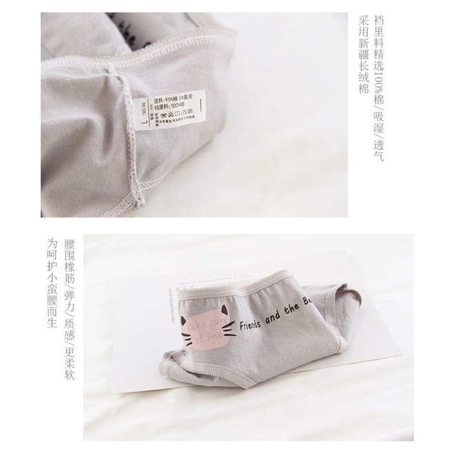 [CHE TÊN 100%] Quần Chíp Người Tuyết LA22 Quần Lót Nữ Cute Chất Cotton Quảng Châu Cao Cấp Xịn Đẹp La.an Store | BigBuy360 - bigbuy360.vn