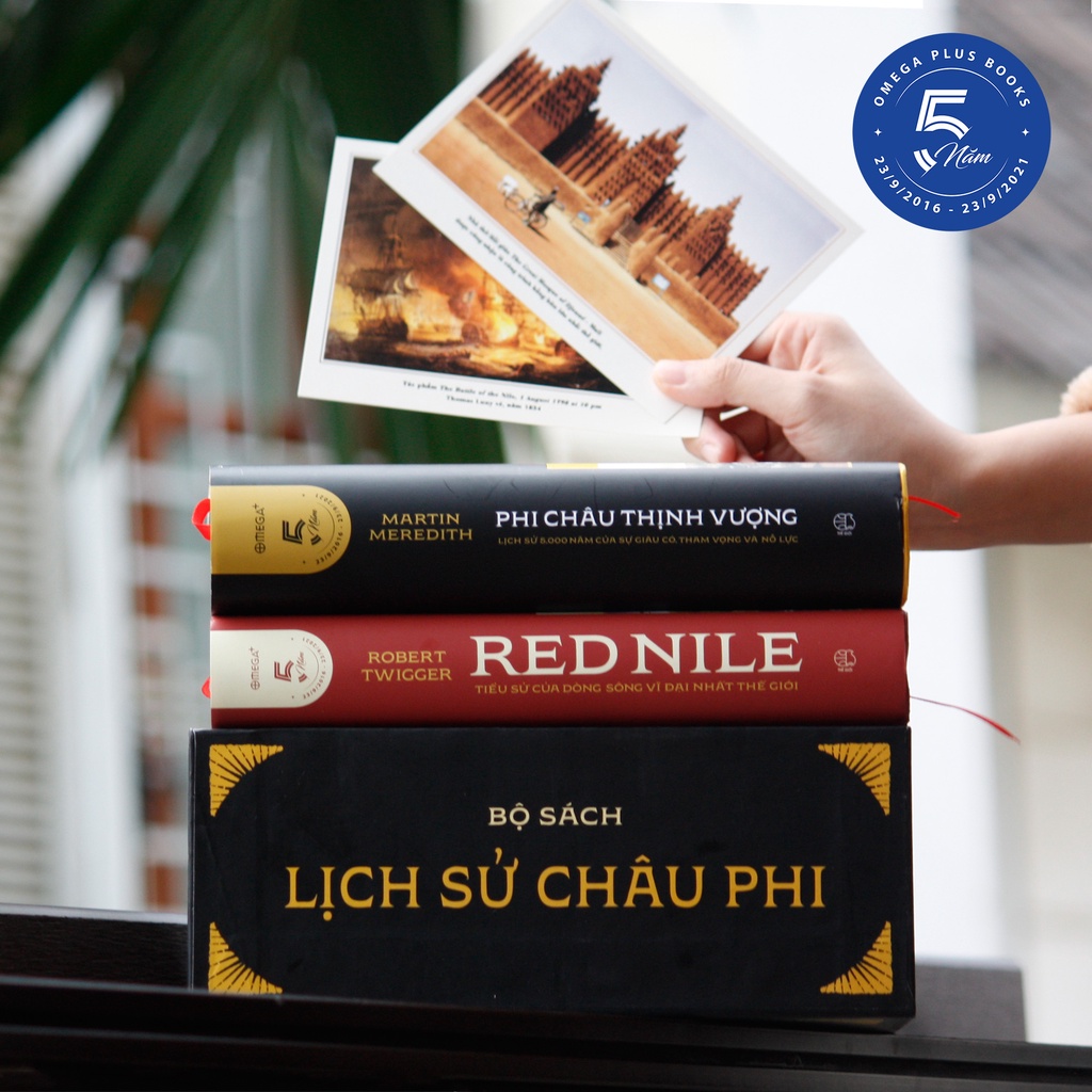 Bộ Sách Lịch Sử Châu Phi: Red Nile - Tiểu Sử Của Dòng Sông Vĩ Đại Nhất Thế Giới + Phi Châu Thịnh Vượng - AlphaBooks