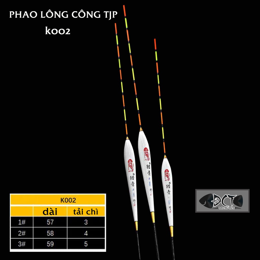 Phao Lông Công TJP K002 - Đài Câu Thích