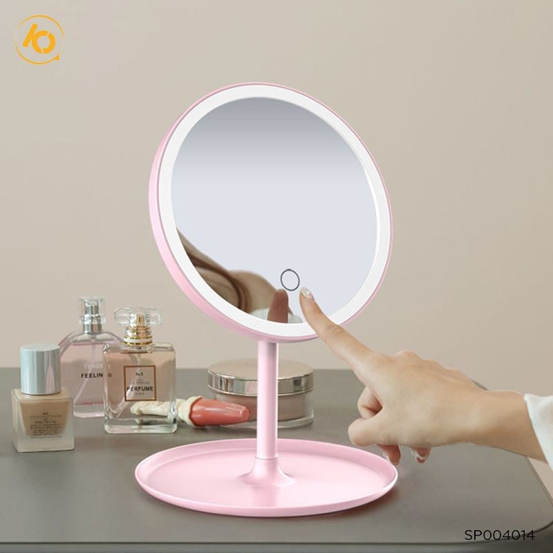 Gương trang điểm có đèn led