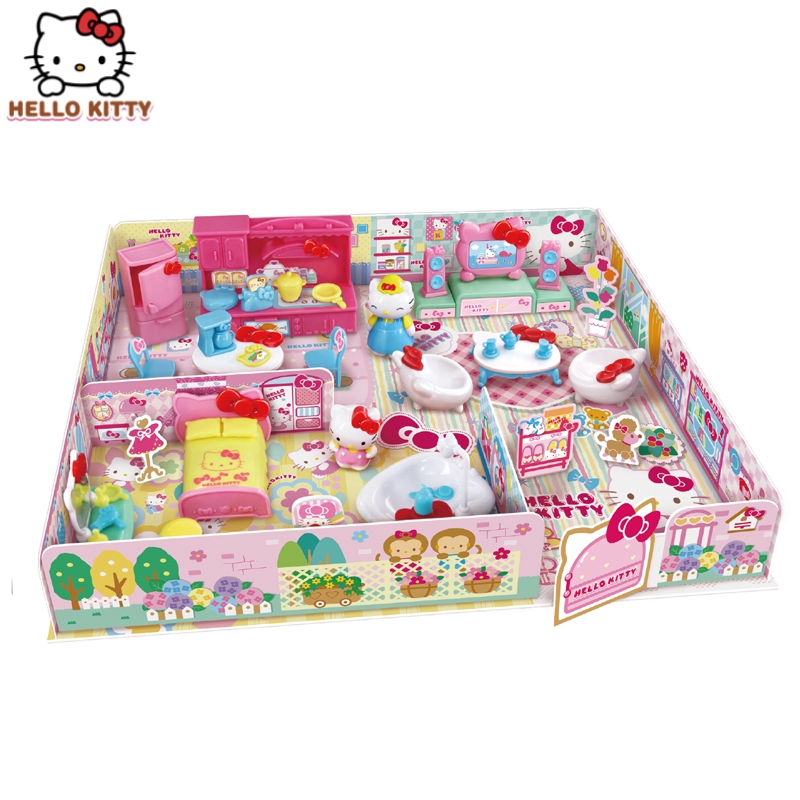 Bộ đồ chơi nhà bếp hình Hello Kitty xinh xắn cho bé gái