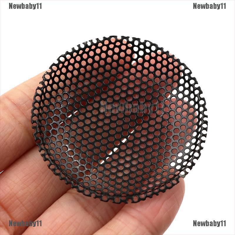 Set 2 Ốp Lưới Tròn 2 &quot;inch Bằng Kim Loại Trang Trí Loa Âm Thanh